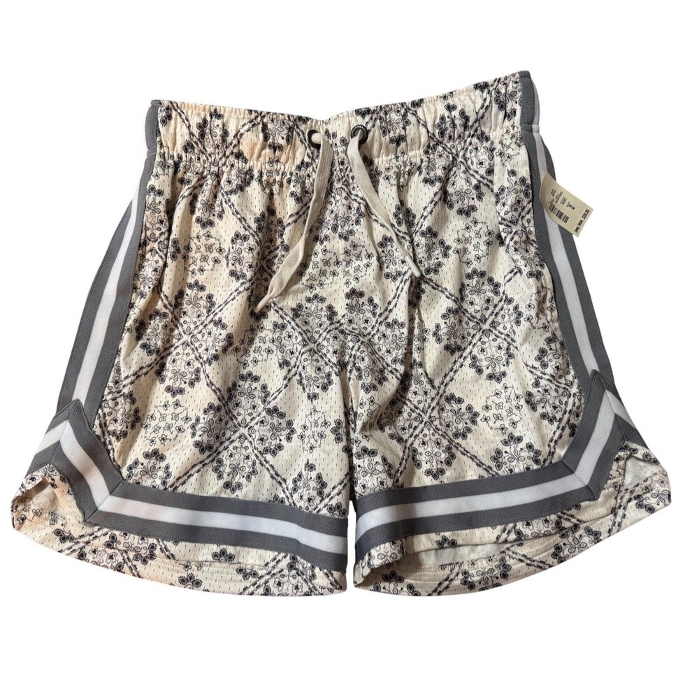 Aeropostale Mens S Floral Diamond Print Mesh Shorts NWT